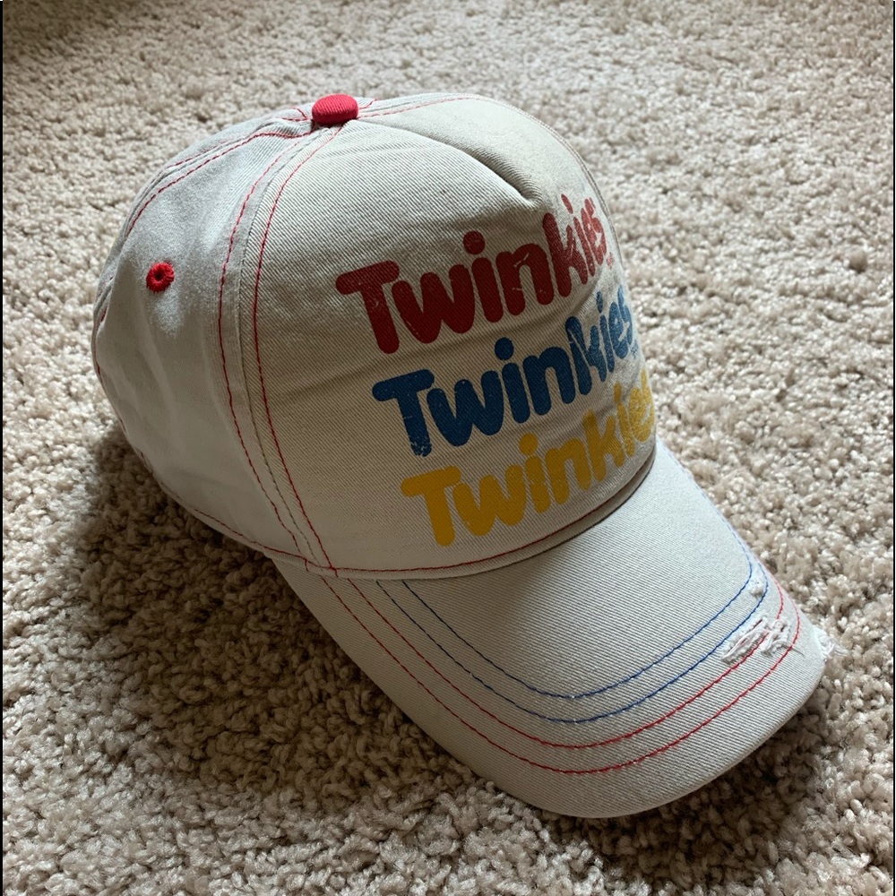 Baseball Hat Cap Lid Hook-And-Loop Distressed